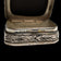 Vintage Onyx & Sterling Silver Snuff / Pill Box