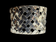 Sterling Silver Basket Weave / Lattice Cuff Bracelet