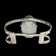 Native American Royston Turquoise Silver Cuff