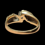 14K Yellow Gold Birks 0.20 CT Natural Diamond Ring Size 4 3/4