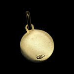10K Yellow Gold Lucky Cherub / Angel Pendant / Charm / Medallion