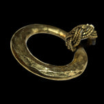 1980's Gold Plated Geometric & Rope Chanel Pendant - Victoire de Castellane