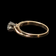 Vintage 14K-18K Gold Diamond Ring 6 1/4