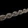 Sterling Silver Chain Link Twist Hollow Bracelet - Chunky