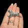 Sterling Silver Springer / Cocker Spaniel Dog Brooch