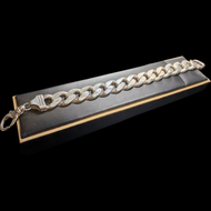 Sterling Silver Cuban Link / Curb Link Bracelet 16mm