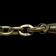 Gold Filled Watch Fob Chain: Panel Link