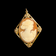 Gold Filled Right Facing Cameo Brooch Pin / Pendant