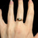 Antique 9K Yellow Gold Claw Set Victorian Opal Cabochon Ring Size 6