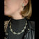 Aksel Holmsen Norway Silver & Enamel Necklace & Clip-on Earring Set