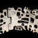 Robert Larin Pewter Brutalist Barrel Clasp Hinge Cuff Bracelet MCM Modernist / Abstract