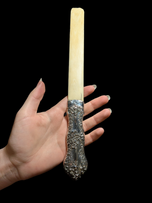Antique Page Turner Sterling Silver & Bone by Henry Matthews Birmingham 1890s