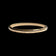 Art Deco 14K Gold Beveled / Starburst Simple Band Size 7