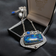 Sterling Silver & Azurite Malachite & Lapis By Julie McComsey