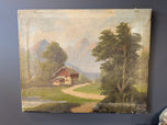 L Paulin Country Scene Paintings