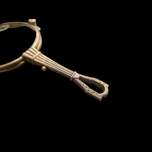 Antique Sterling Silver Folding Lorgnette Folding Opera Glasses