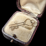 10K Yellow Gold Heart Key Charm