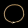 10K Yellow Gold Rope Chain Bracelet