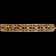 Antique 9CT Gold Ivy Leaf Filigree Bar Hair Clip / Pin