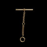 Antique 10K Gold T-Bar on Bolt Clasp Watch Fob Accessories