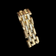 14K Yellow Gold Panther Link / Gear Ring Size 9 1/4