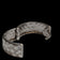10K White Gold Spotted / Textured Huggy Hoop Earrings by SCJ
