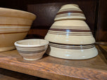 Set of Four Stoneware Bowls Various Sizes