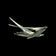 Viggo Wollny Fammik Sterling Silver Brooch Denmark MCM Modernist Boomerang Abstract