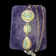 Sterling Silver & Green Lace Onyx & Amethyst Necklace