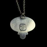Sterling Silver & Crazy Lace Necklace