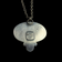 Sterling Silver & Crazy Lace Necklace