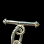 Sterling Silver Silpada Virtuosity Cross Toggle Clasp Necklace