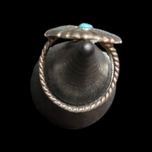 Sterling Silver & Turquoise Ring Navajo