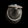 Sterling Silver & Turquoise Ring Navajo