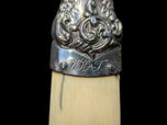Antique Page Turner Sterling Silver & Bone by Henry Matthews Birmingham 1890s