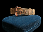 Antique Victorian Bates and Bacon Gold Filled Belt Buckle Bangle Bracelet