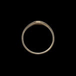 10K Yellow Gold Baby / Pinky Scrollwork Signet Ring Size 3