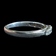 14K White Gold Diamond Trinity Style Ring and Matching Band Claw Set Size 7