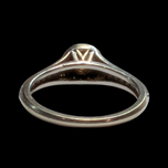 14K White Gold Barry's Diamond Ring Size 5