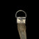 Sterling Silver Retractable Measure / Sewing Tape on Bail Loop