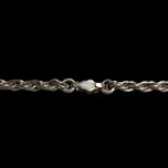 Sterling Silver Birkhardt for Birks Oversized / Large Locket and Chain