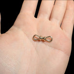 Antique 9K / 9CT Gold Double Ended Dog Clip Albert Watch Chain Watch Fob Connector / Finding
