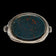 Antique / Victorian Silver / Carnelian & Bloodstone Spinner Fob Equestrian Rider Sheffield