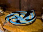 Multicolour Blown Glass Bowl: Small Chip From Production?