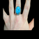 Sterling Silver Navajo Turquoise Ring