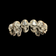 Heavy Sterling Silver Skull Cuff Bracelet