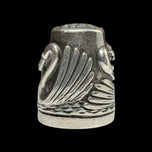 Sterling Silver Swan Thimble