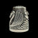 Sterling Silver Swan Thimble