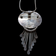Mexico Sterling Silver Carnelian Cabochon Pendant or Brooch Signed
