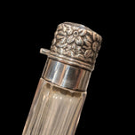 Antique Gorham Sterling Silver & Glass Double Chamber Perfume Bottle